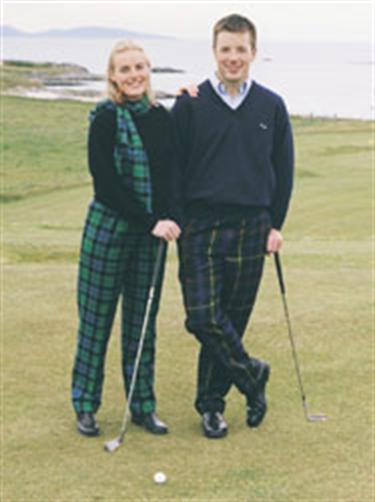 Picture of Ladies Tartan Trousers