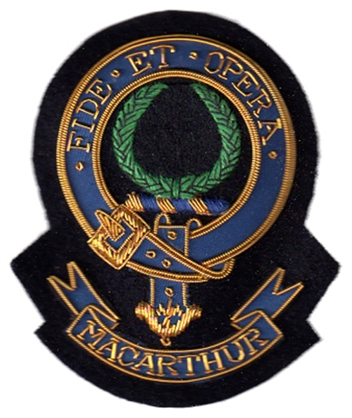 Picture of MacArthur Embroidered Clan Crest