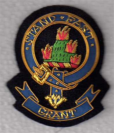 Picture of Grant Embroidered Clan Crest