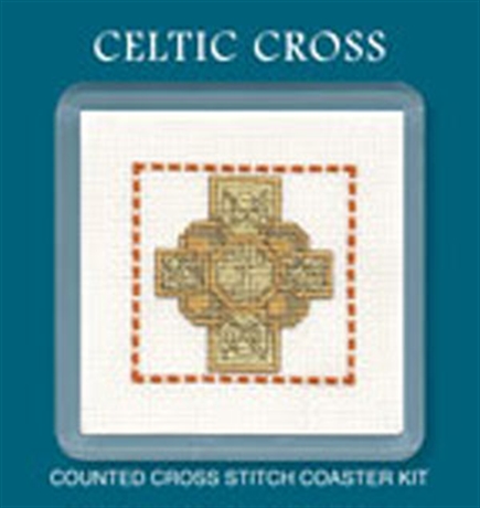 Picture of Cross Stitch Coaster Kit - Celtic Cross