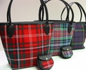 Picture of Iona Bucket Style Tartan Handbag, Tartan Purse (In Your Tartan)