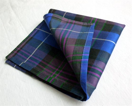 Picture of Pride of Scotland Tartan - Dupion Silk Squares