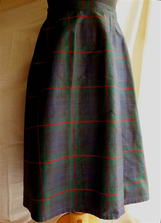 Picture of Silk Tartan Skirt