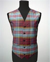 Picture of Waistcoat ( Vest) Tartan Silk Dupion