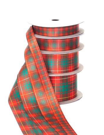 Picture of Tartan Ribbon, Polyester, Custom-Matched to ANY Tartan, 4 Widths